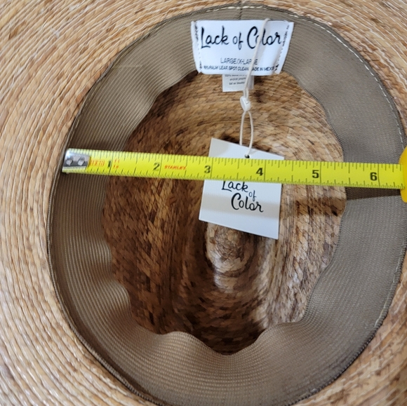 Lack of Color Western Wide Palma Palm Leaf Sun Hat - Picture 7 of 8